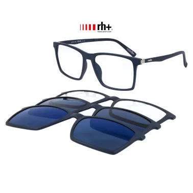 ZeroRh+ RH466 C02 Okulary korekcyjne + nakładki przeciwsłoneczne
