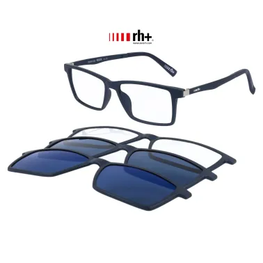 ZeroRh+ RH468 C02 Okulary korekcyjne + nakładki przeciwsłoneczne