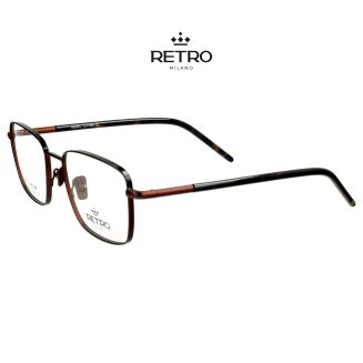 RETRO Milano R14K08 C2 Okulary korekcyjne z nakładką - 2