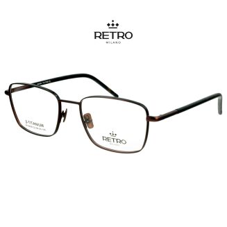 RETRO Milano R14K08 C2 Okulary korekcyjne z nakładką - 3