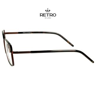 RETRO Milano R14K08 C2 Okulary korekcyjne z nakładką - 9