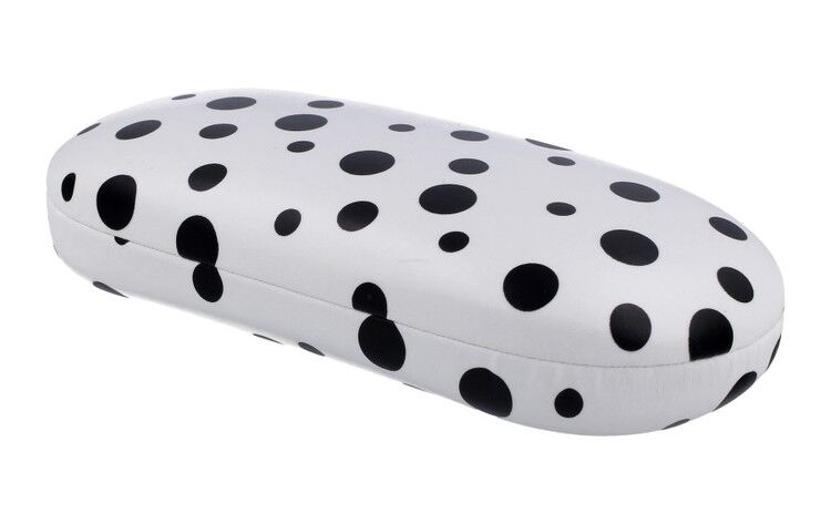 Etui na okulary korekcyjne Polka Biały