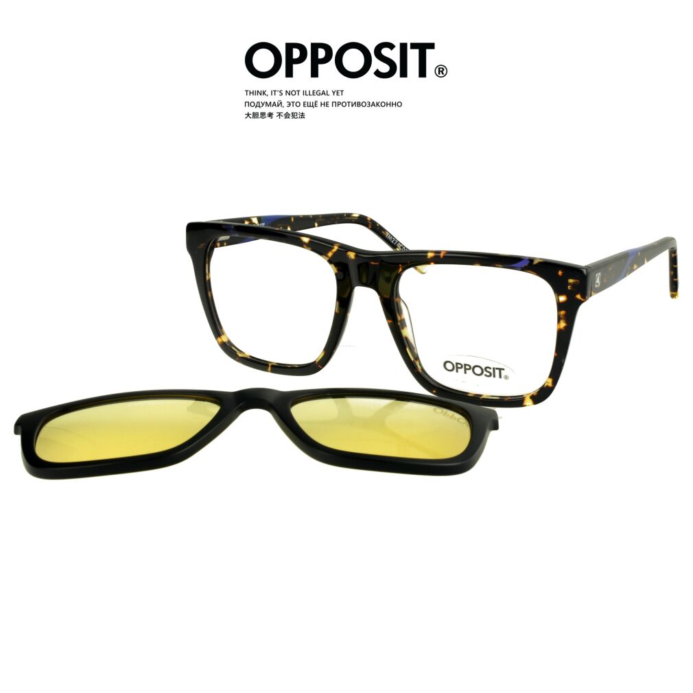 Opposit TM274 C03 Okulary Korekcyjne + Nakładka przeciwsłoneczna na magnes