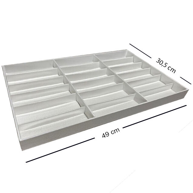 Biała Kuweta Kaseta na okulary korekcyjne 18