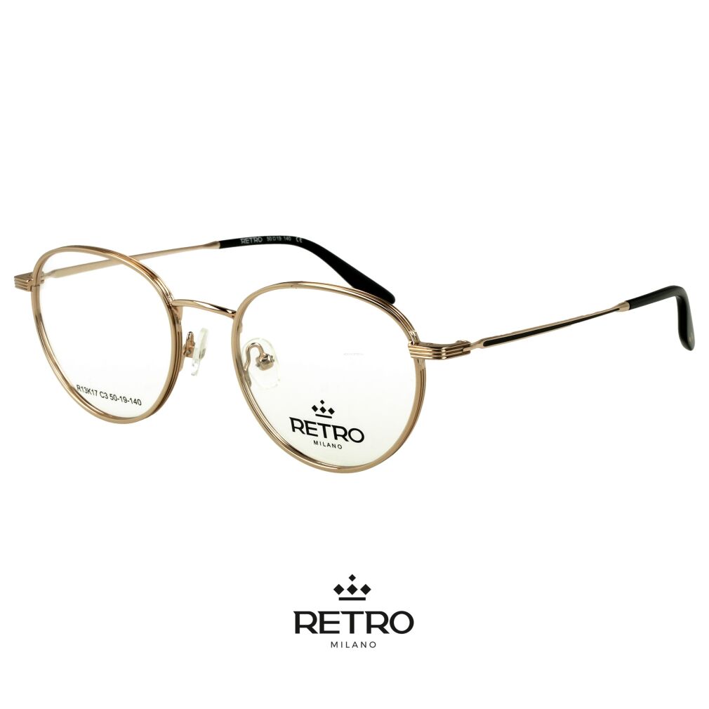 RETRO Milano R13K17 C3 Okulary korekcyjne