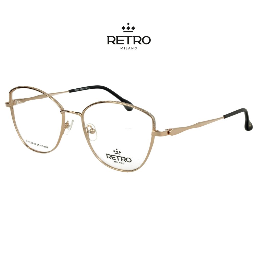 RETRO Milano R13K67 C8 Okulary korekcyjne