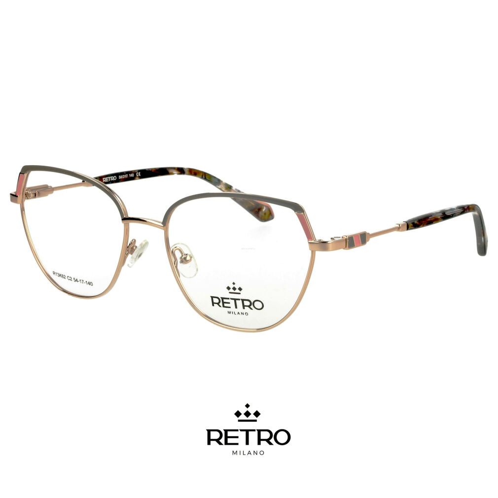 RETRO Milano R13K62 C2 Okulary korekcyjne