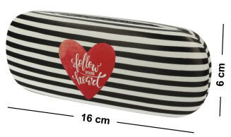 Etui na okulary z mikrofazą Amor - 6