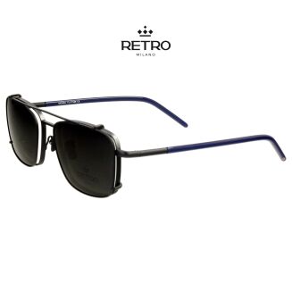 RETRO Milano R14K08 C1 Okulary korekcyjne z nakładką - 2