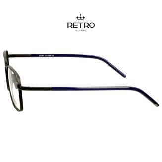 RETRO Milano R14K08 C1 Okulary korekcyjne z nakładką - 5
