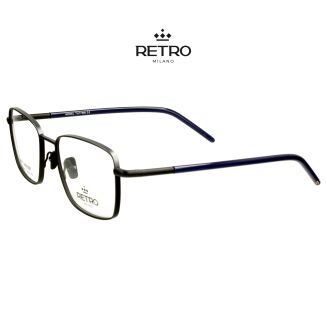 RETRO Milano R14K08 C1 Okulary korekcyjne z nakładką - 6