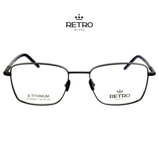 RETRO Milano R14K08 C1 Okulary korekcyjne z nakładką - 8