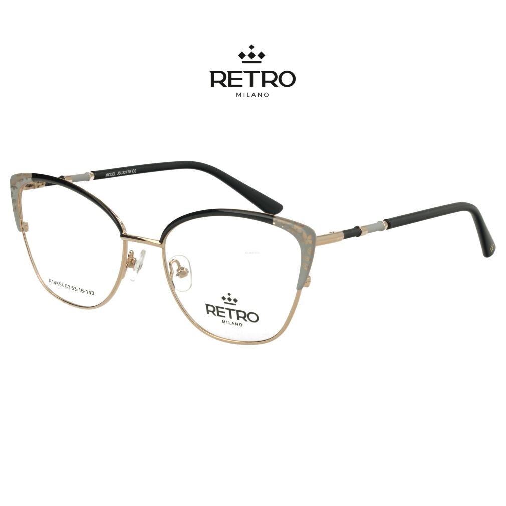 RETRO Milano R14K54 C3 Okulary korkcyjne