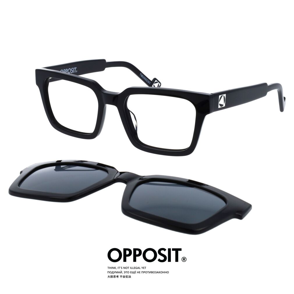 Opposit TM206 C01 Okulary korekcyjne z nakładką przeciwsłoneczną