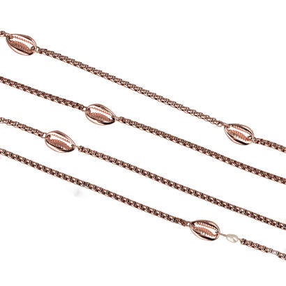 Łańcuszek do okularów Sunny Cords 43 Chloe Gold Rose
