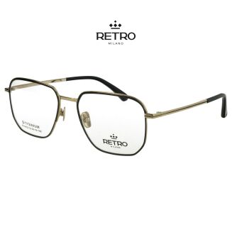 RETRO Milano R14K52 C2 Okulary korkcyjne z nakładką przeciwsłoneczną - 7
