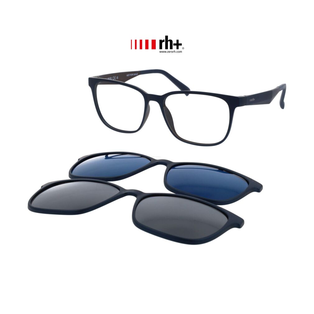 ZeroRh+ RH494 C02 Okulary korekcyjne + nakładki