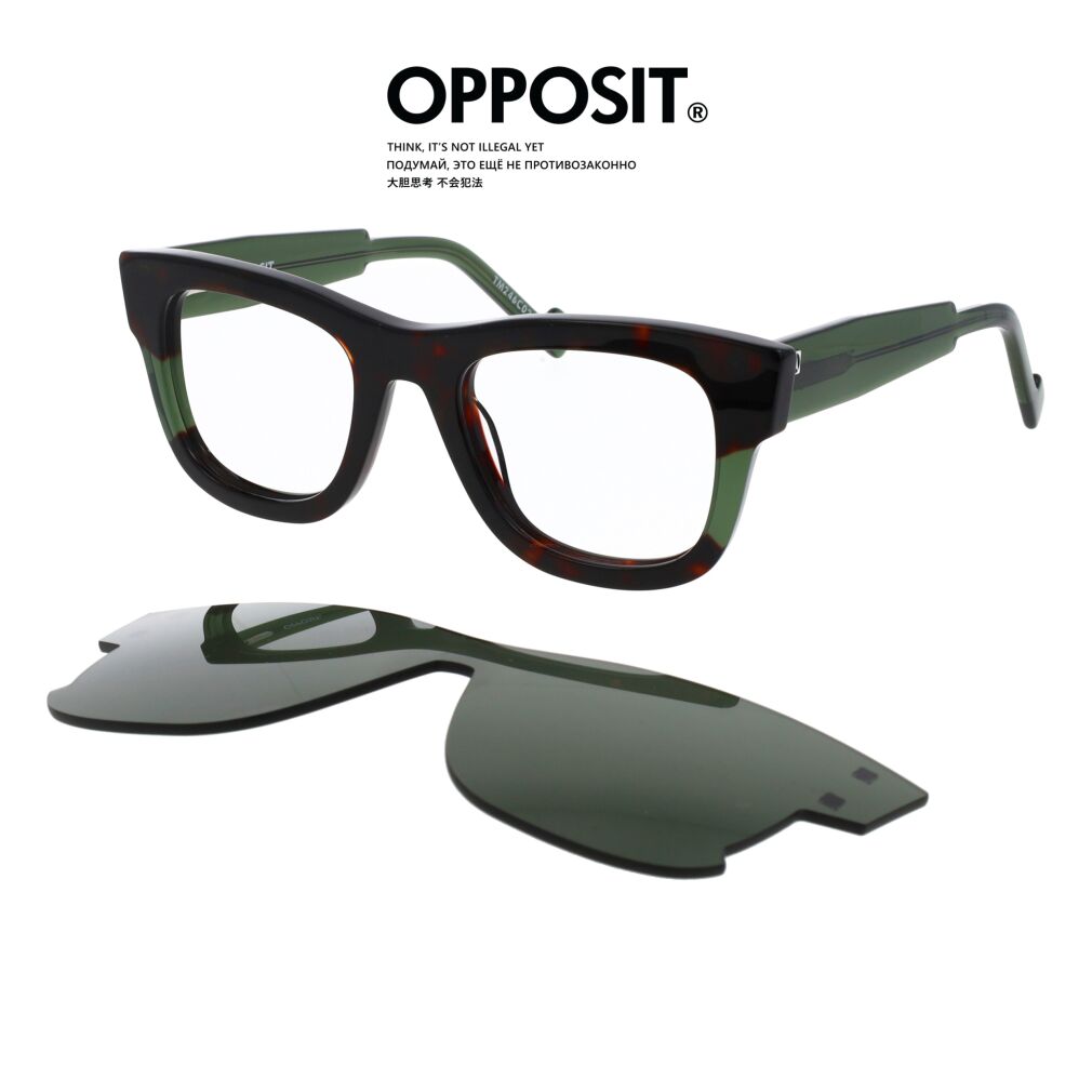 Opposit TM246 C02 Okulary korekcyjne + nakładka