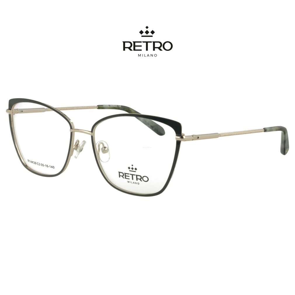 RETRO Milano R14K39 C3 Okulary korekcyjne