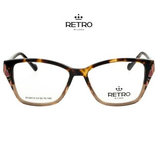 RETRO Milano R14K14 C3 Okulary korekcyjne - 3