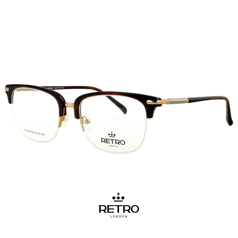 RETRO London R11G40 C3 Okulary korekcyjne