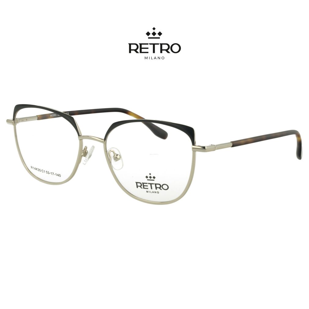 RETRO Milano R14K35 C1 Okulary korekcyjne