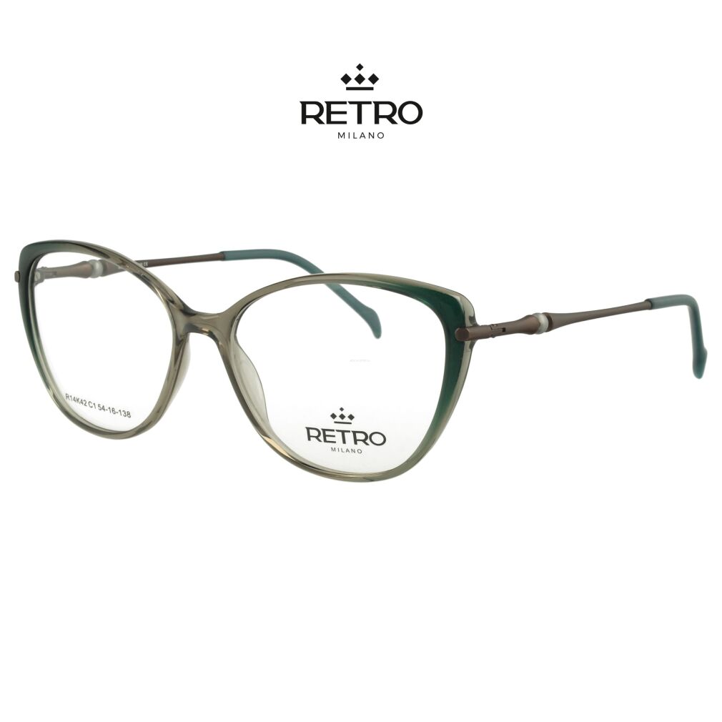RETRO Milano R14K42 C1 Okulary korekcyjne