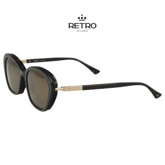 Retro Milano R10V10 C2 okulary korekcyjne + nakładka przeciwsłoneczna - 7