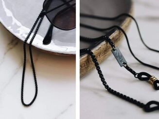 Łańcuszek do okularów Sunny Cords 45 Mistery Black - 4