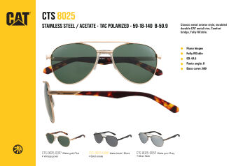 CAT CTS 8025 001P Okulary przeciwsłoneczne z polaryzacją - 6