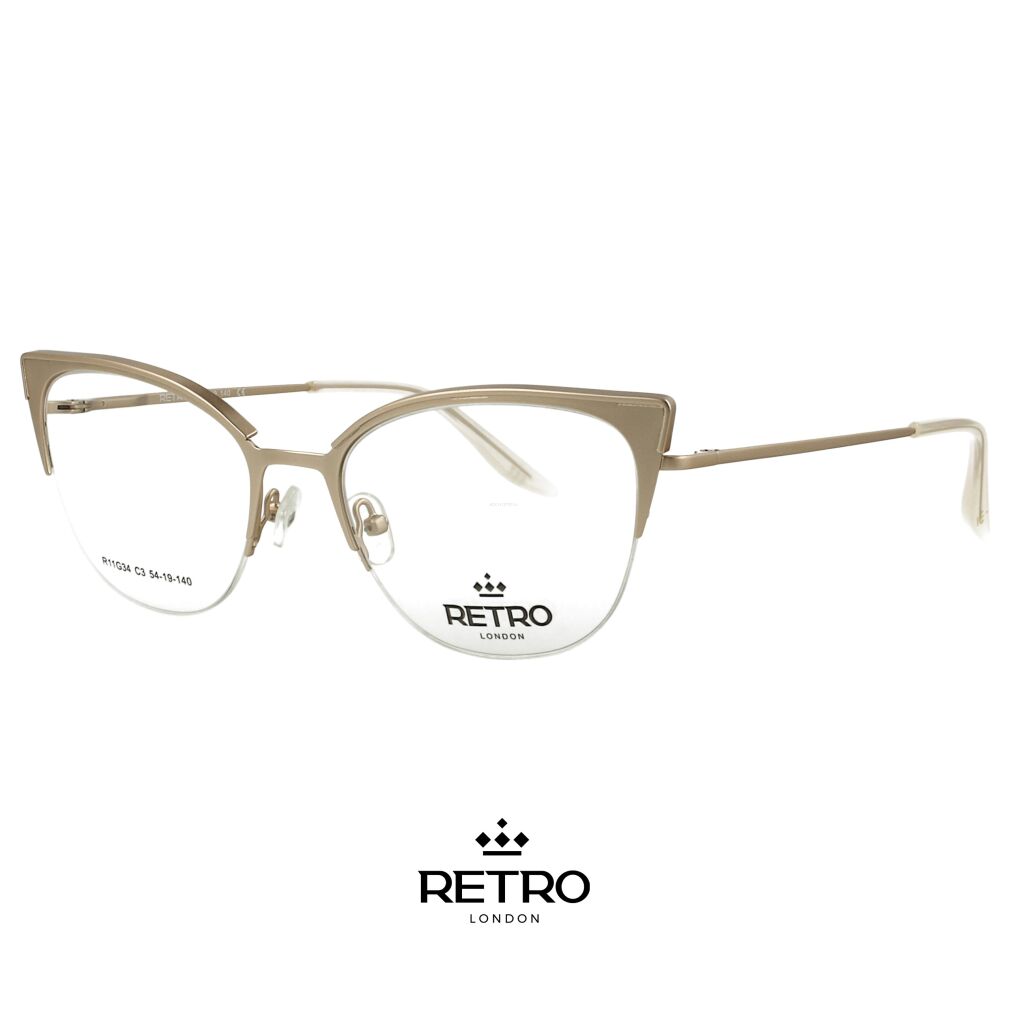 RETRO London R11G34 C3 Okulary korekcyjne