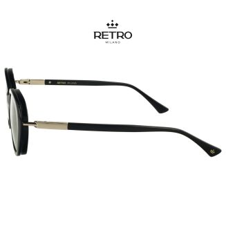 Retro Milano R10V10 C1 okulary korekcyjne + nakładka przeciwsłoneczna - 6
