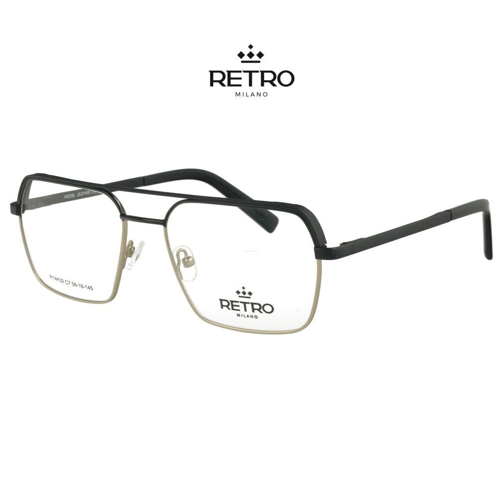 RETRO Milano R14K32 C7 Okulary korekcyjne