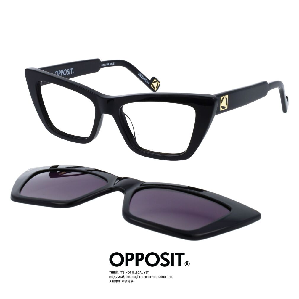 Opposit TM205 C01 Okulary korekcyjne z nakładką przeciwsłoneczną