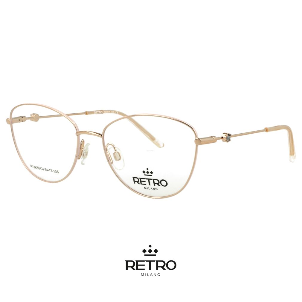 RETRO Milano R12K80 C4 Okulary korekcyjne