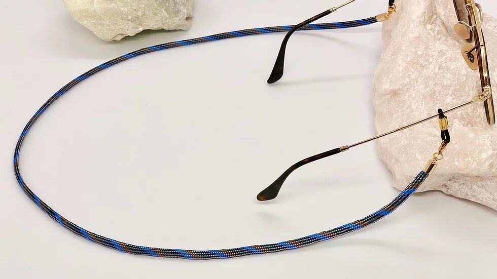 Łańcuszek do okularów i maseczki Tahaa