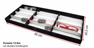 Kuweta Kaseta na okulary korekcyjne 12 - 2