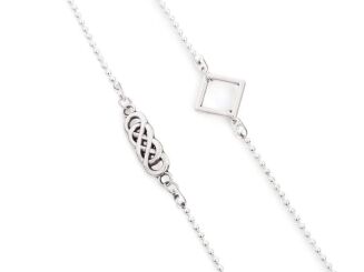 Łańcuszek do okularów Sunny Cords 35 Isabella Silver - 6