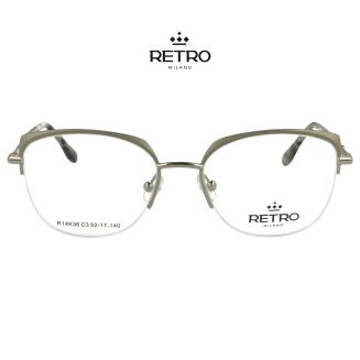 RETRO Milano R14K36 C3 Okulary korekcyjne - 2