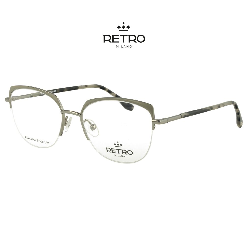 RETRO Milano R14K36 C3 Okulary korekcyjne