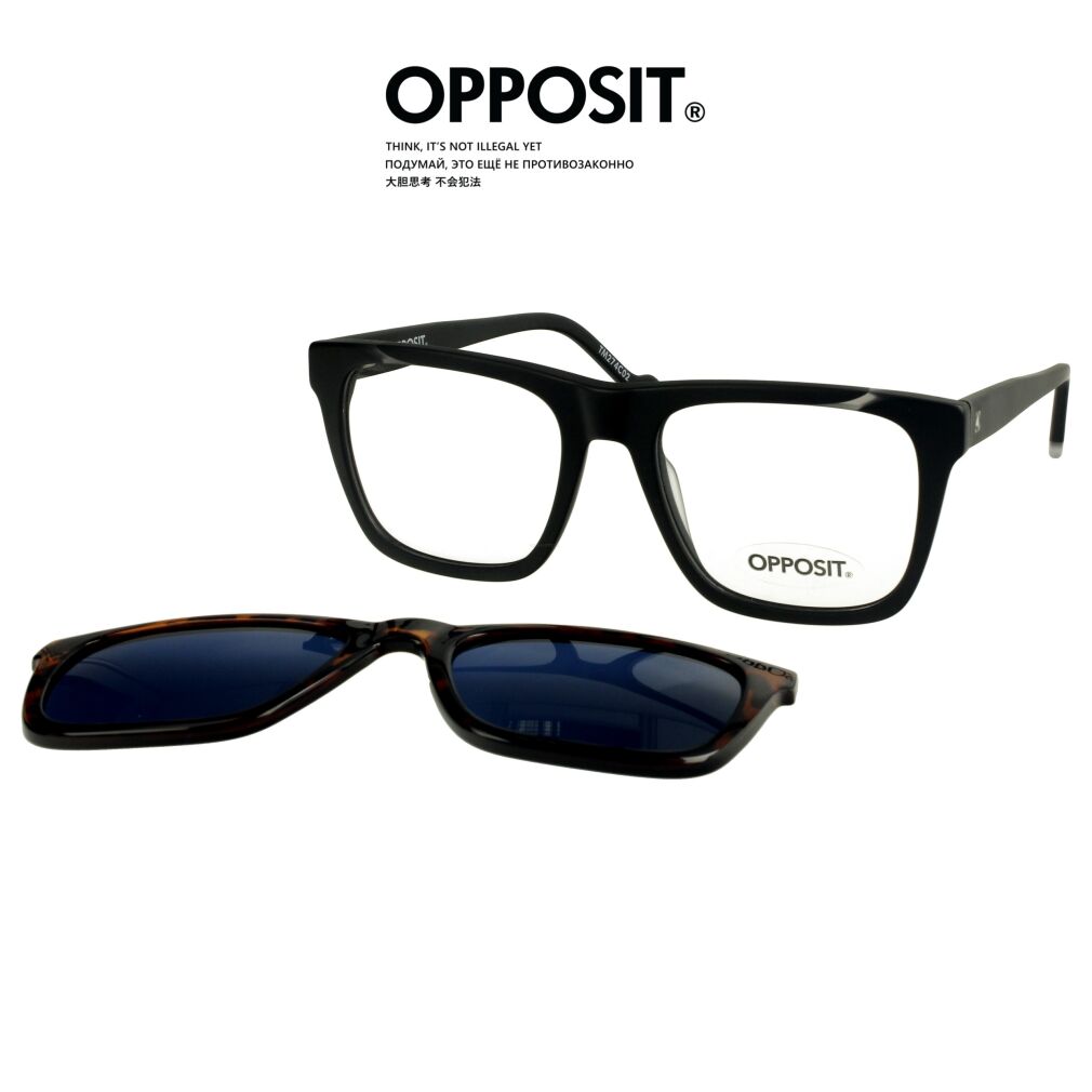 Opposit TM274 C02 Okulary Korekcyjne + Nakładka przeciwsłoneczna na magnes