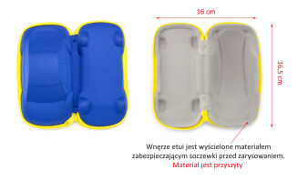 Etui do okularów dla dzieci AUTA - CARS  - 5