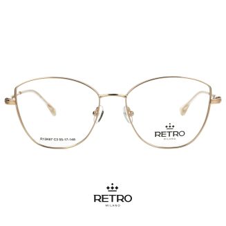 RETRO Milano R13K67 C3 Okulary korekcyjne - 4