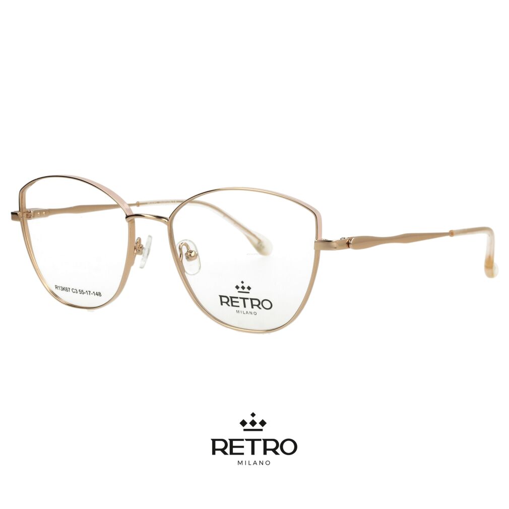 RETRO Milano R13K67 C3 Okulary korekcyjne