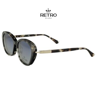Retro Milano R10V10 C3 okulary korekcyjne + nakładka przeciwsłoneczna - 7