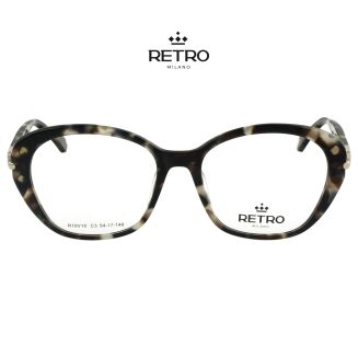 Retro Milano R10V10 C3 okulary korekcyjne + nakładka przeciwsłoneczna - 5