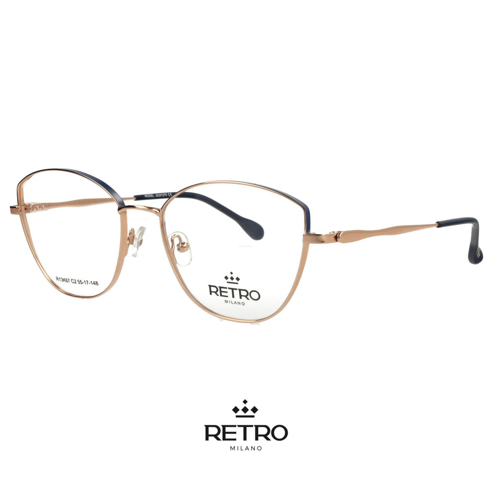 RETRO Milano R13K67 C2 Okulary korekcyjne