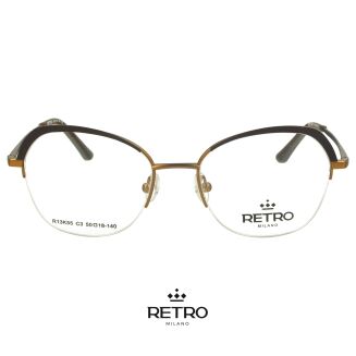 RETRO Milano R13K55 C3 Okulary korekcyjne - 4