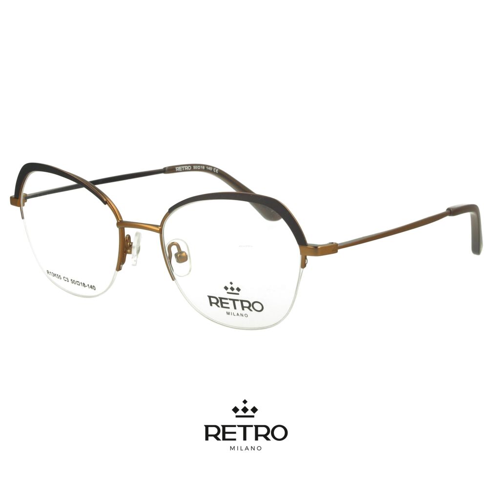 RETRO Milano R13K55 C3 Okulary korekcyjne